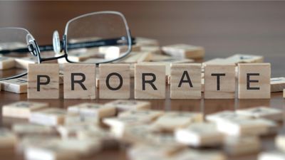 How to prorate rent when a tenant moves out mid-month